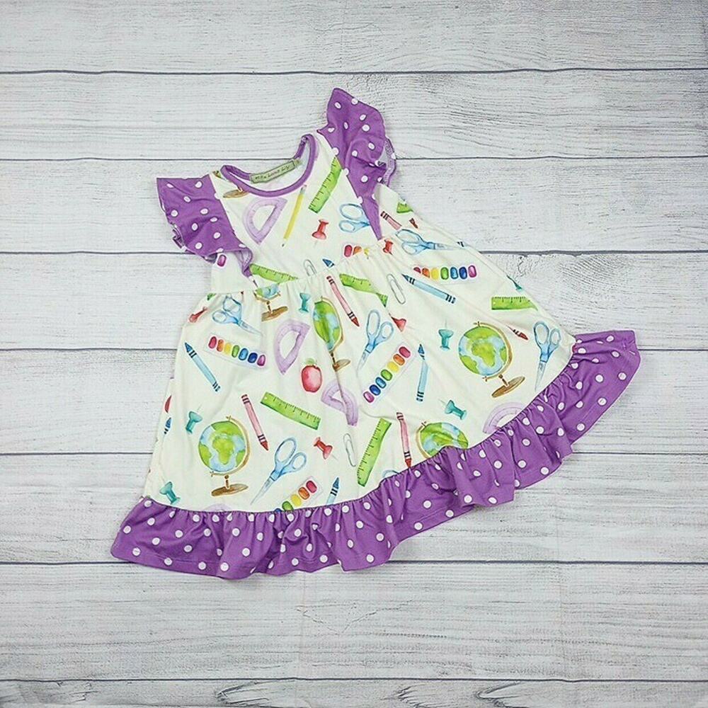 2 Millie Loves Lily School Supply Dress